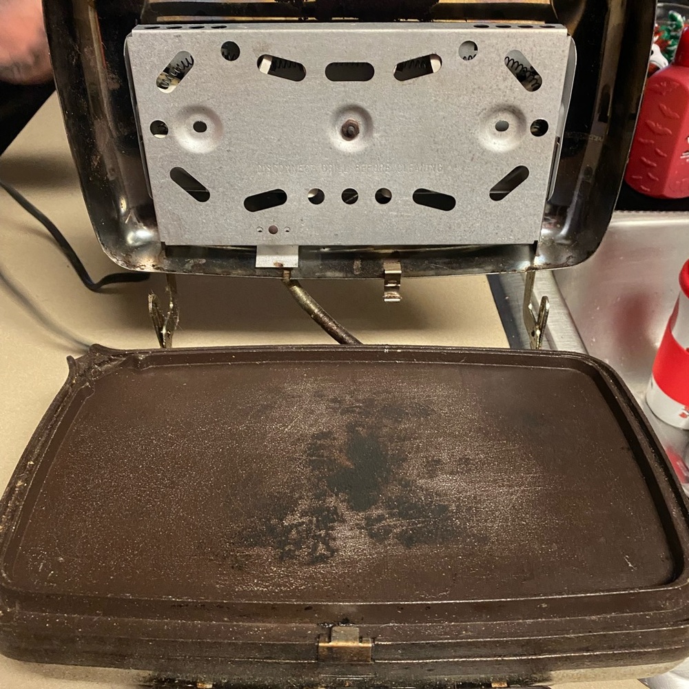 Vintage GE Waffle Iron